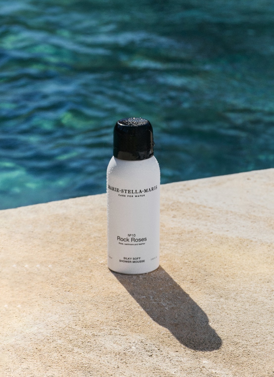 Marie-Stella-Maris No.10 Rock Roses Silky Soft Shower Mousse - schuimende douchegel - voorkant 2 transparant