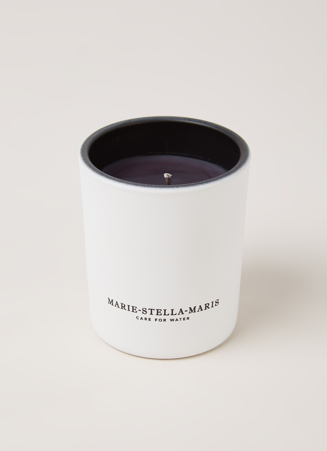 Marie-Stella-Maris No.12 Objets d'Amsterdam geurkaars - voorkant 2 wit