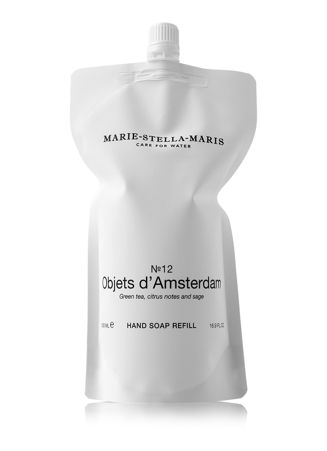 Marie-Stella-Maris No.12 Objets d'Amsterdam handzeep navulling 500 ml - voorkant undefined