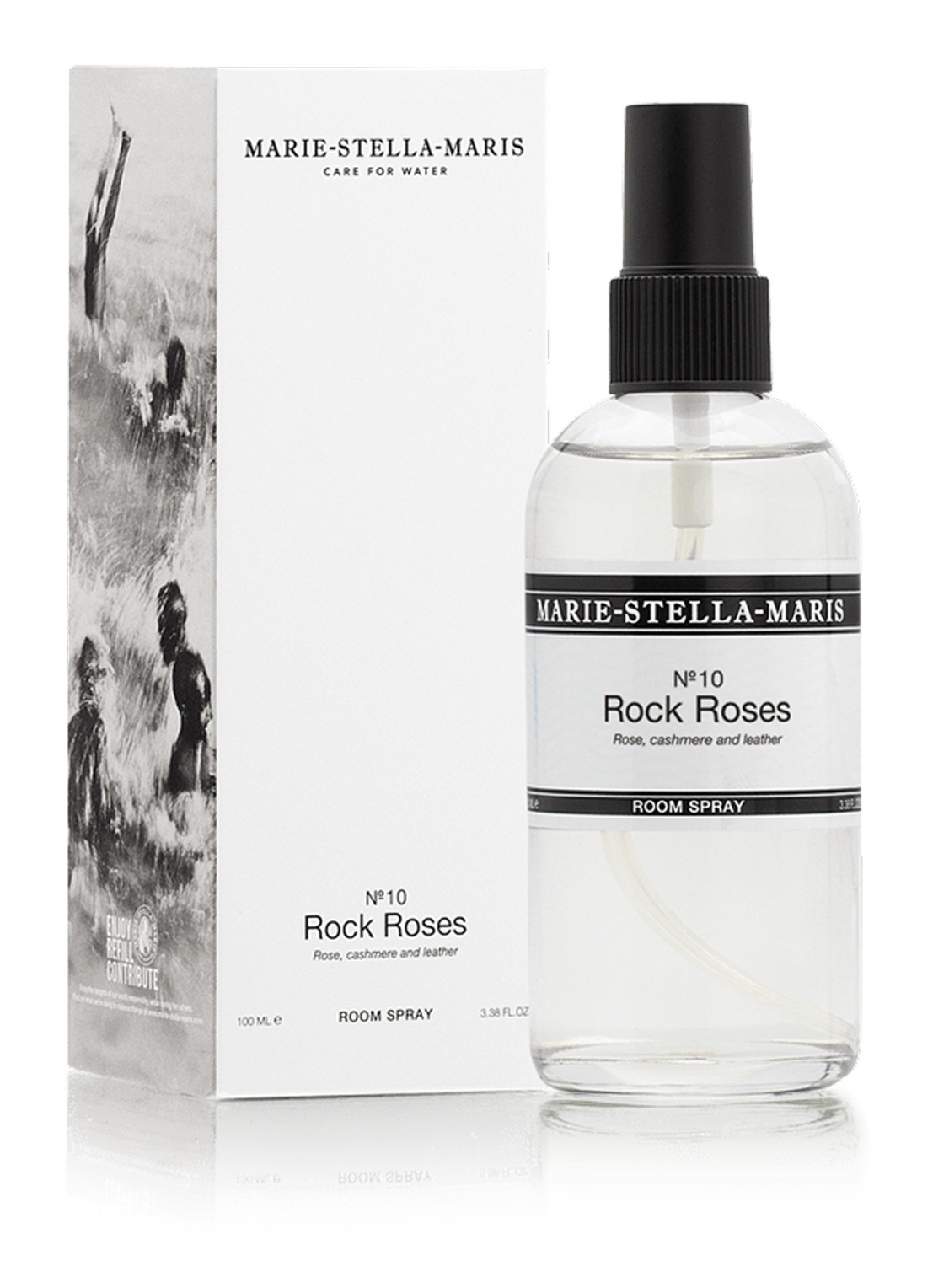 Marie-Stella-Maris No.12 Objets d'Amsterdam huisparfum 100 ml - detail wit