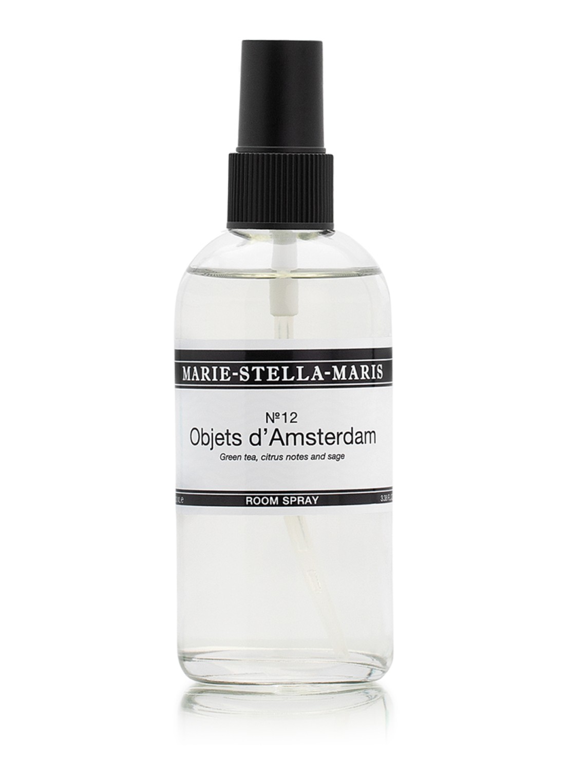 Marie-Stella-Maris No.12 Objets d'Amsterdam huisparfum 100 ml - voorkant 3 wit