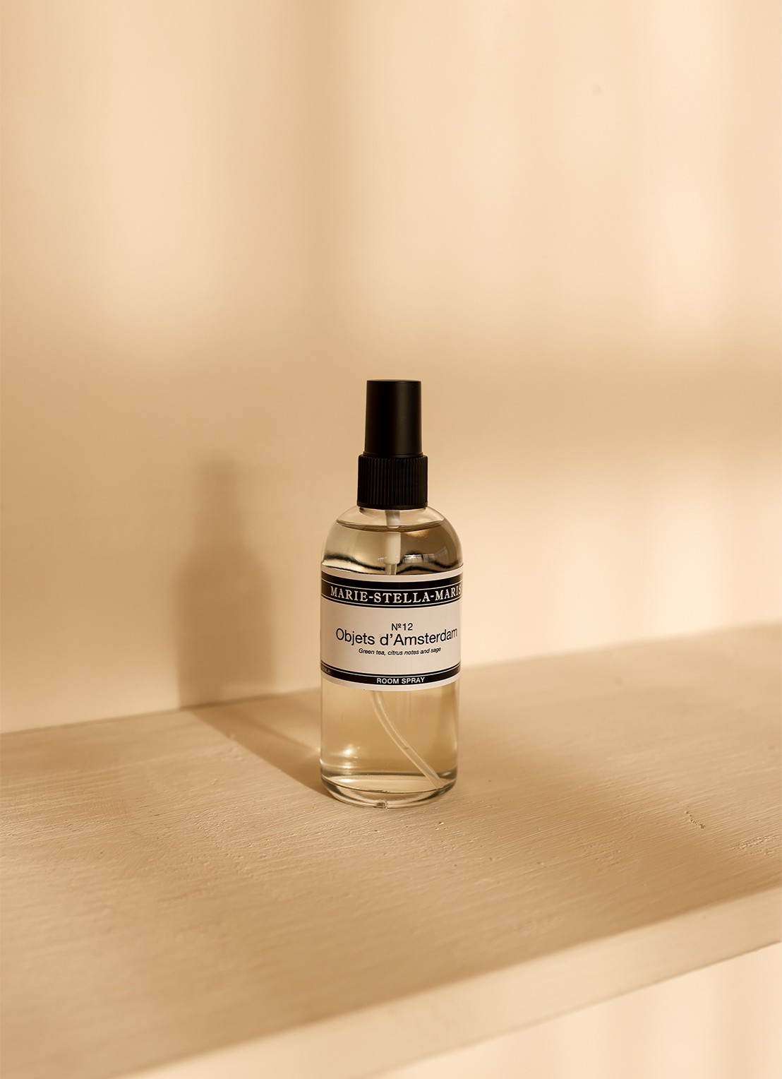 Marie-Stella-Maris No.12 Objets d'Amsterdam huisparfum 100 ml - voorkant 2 wit