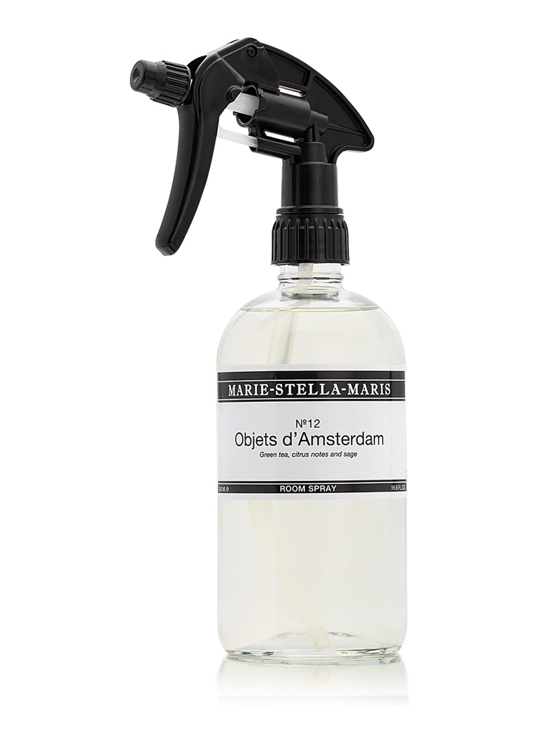 Marie-Stella-Maris No.12 Objets d'Amsterdam huisparfum 100 ml - voorkant 3 wit