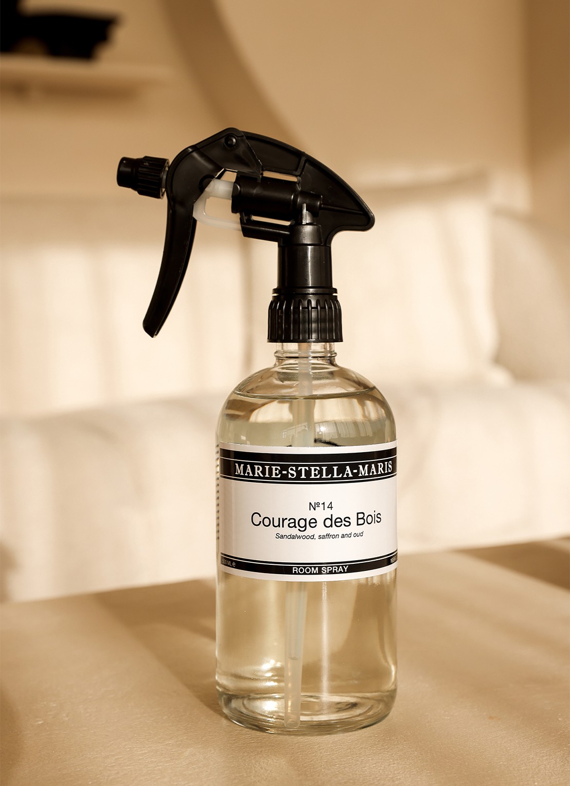 Marie-Stella-Maris No.14 Courage des Bois geurspray  - voorkant 2 transparant