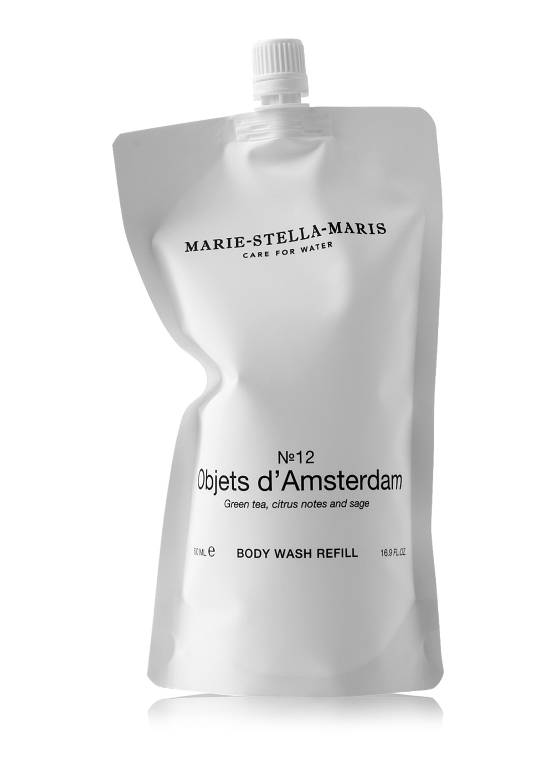 Marie-Stella-Maris Objets d’Amsterdam bodywash douchegel navulling 500 ml - voorkant 2 undefined