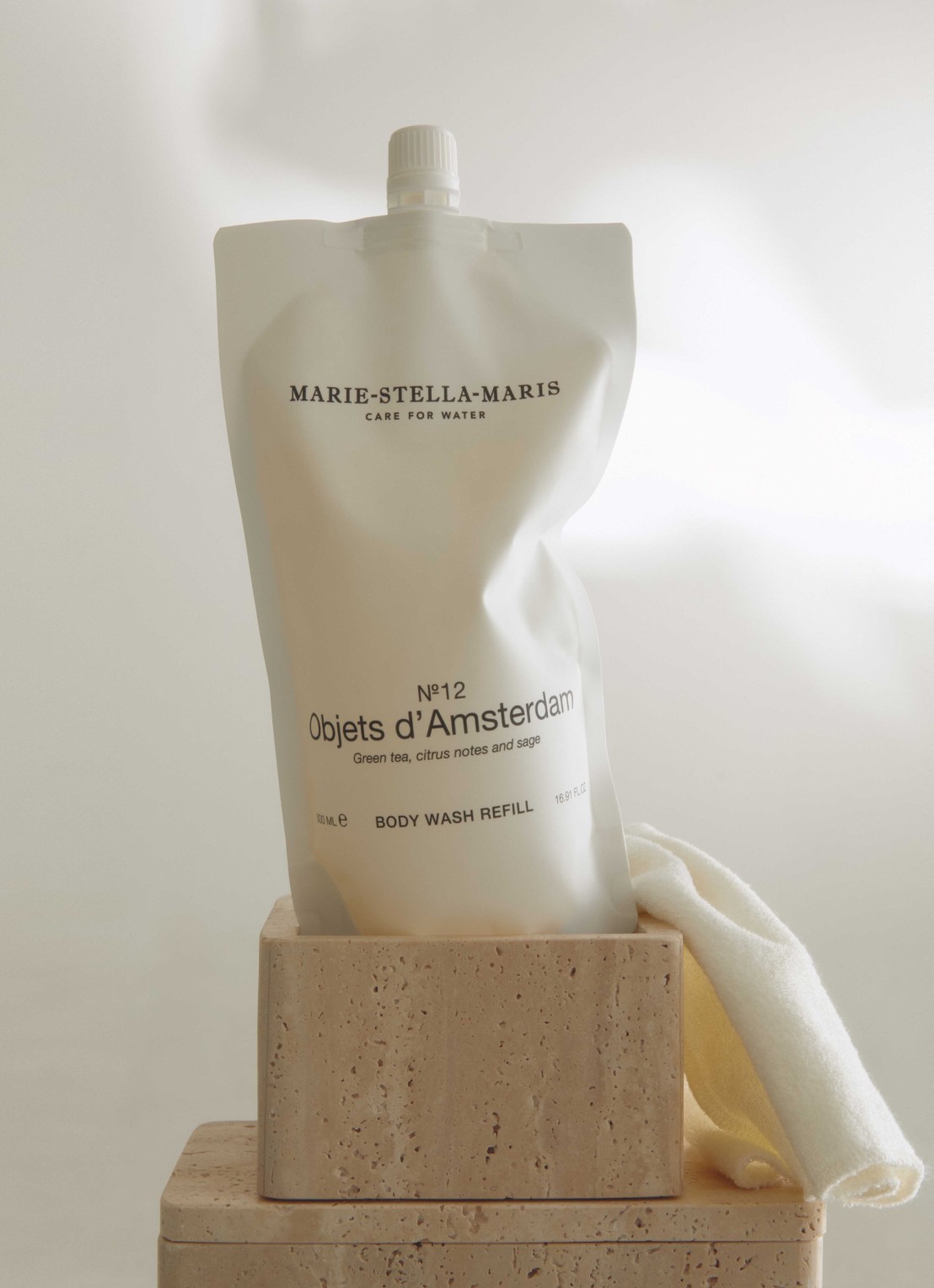 Marie-Stella-Maris Objets d’Amsterdam bodywash douchegel navulling 500 ml - voorkant 3 undefined