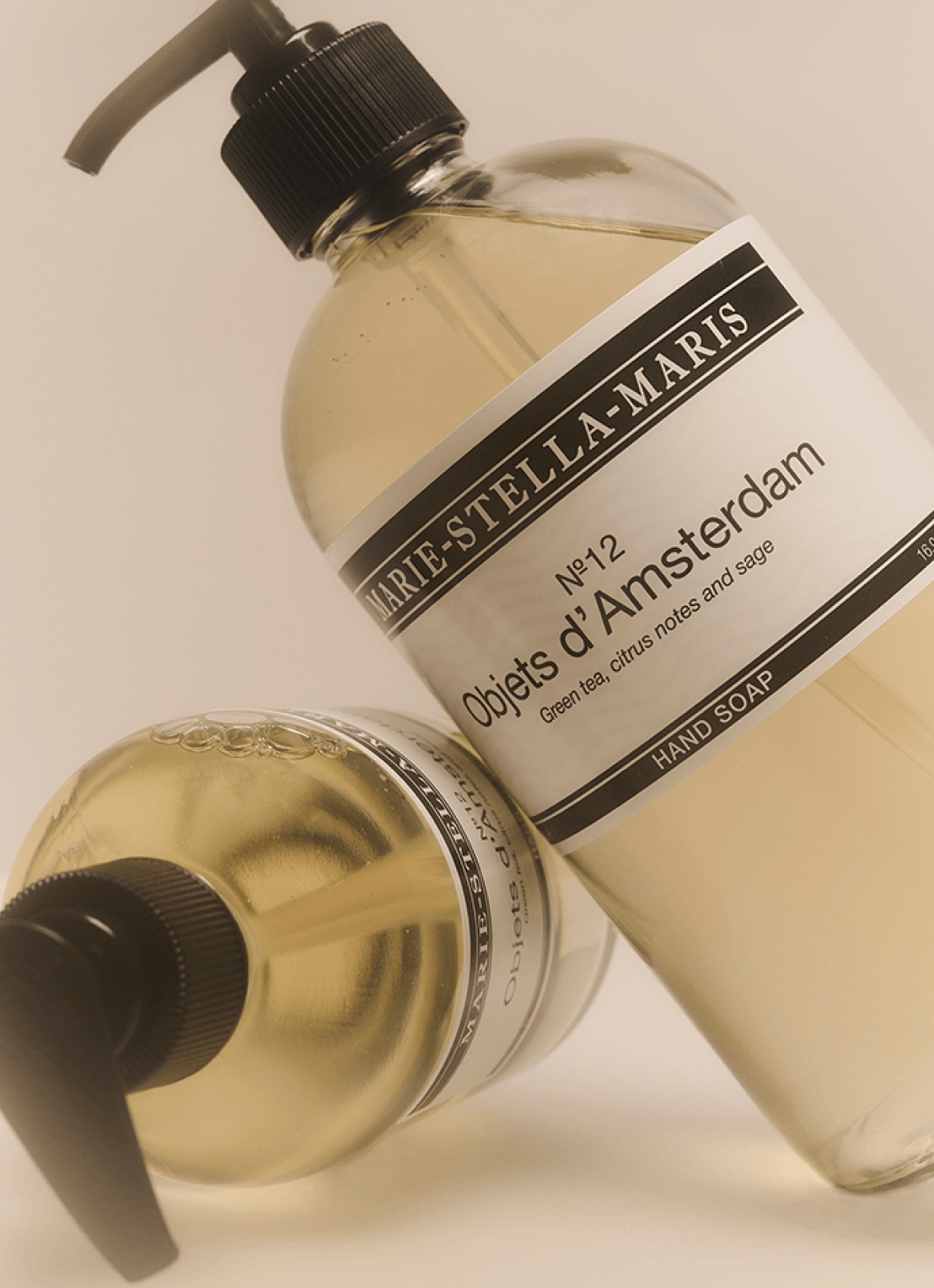 Marie-Stella-Maris Objets d'Amsterdam handzeep 500 ml - voorkant 3 undefined