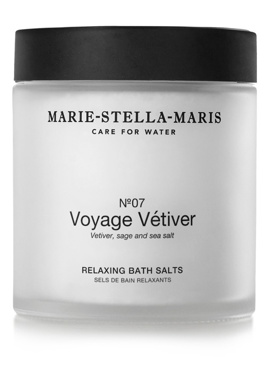 Marie-Stella-Maris Voyage Vétiver badzout 450 gram - voorkant 2 transparant
