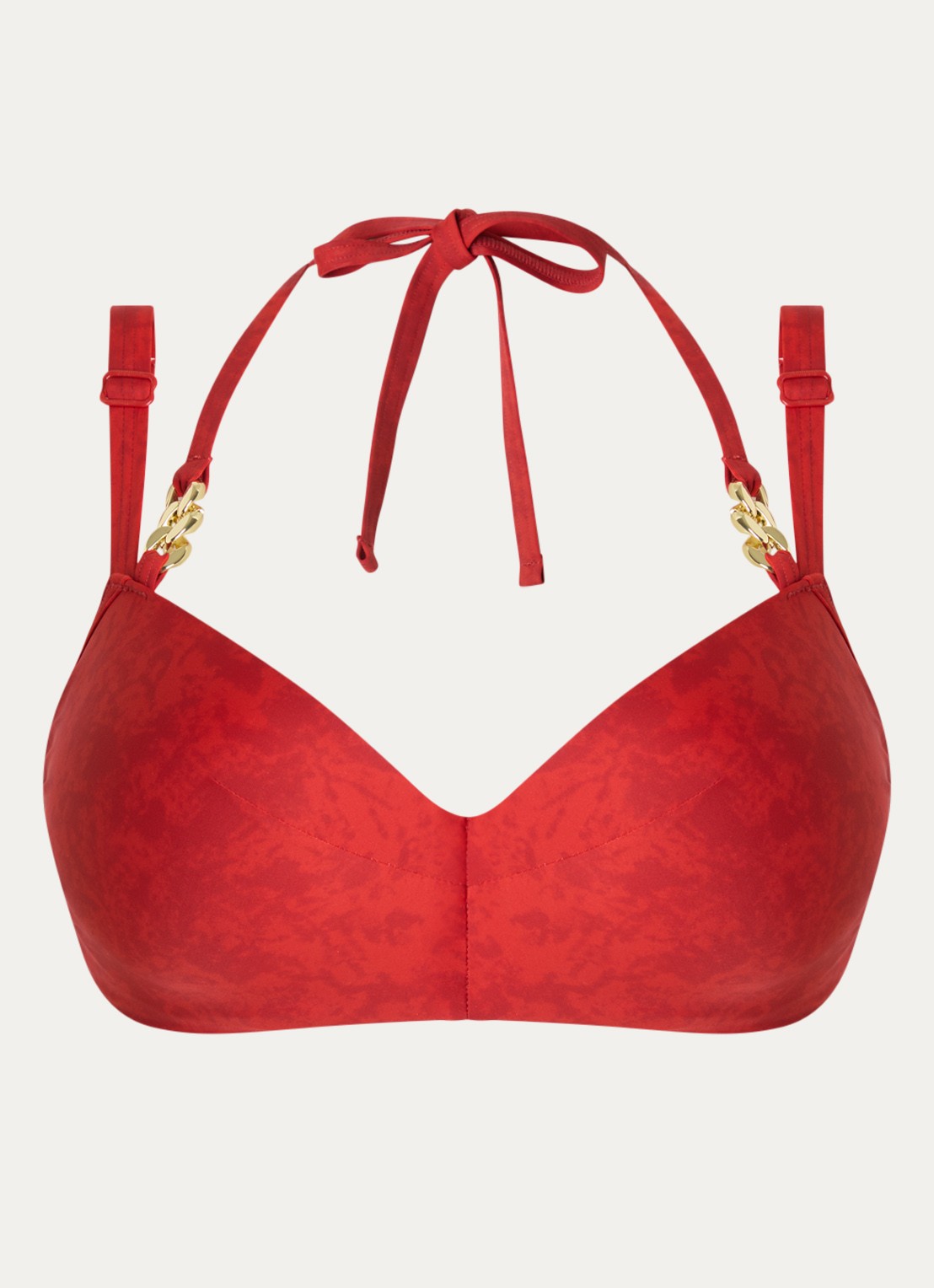 Marlies Dekkers Acapulca bikinitop met print - voorkant rood