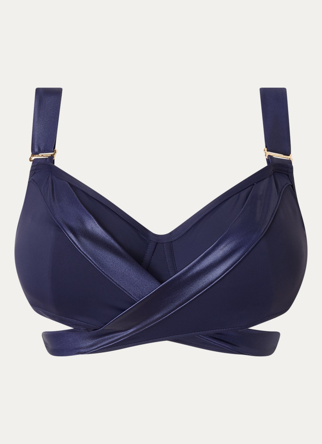 Marlies Dekkers Cache Coeur bikinitop met beugel - voorkant 4 donkerblauw