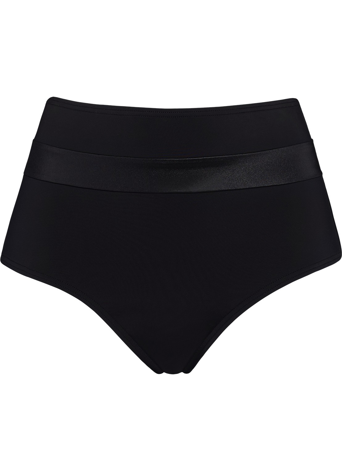 Marlies Dekkers Cache Coeur high waist bikinislip - voorkant 3 zwart