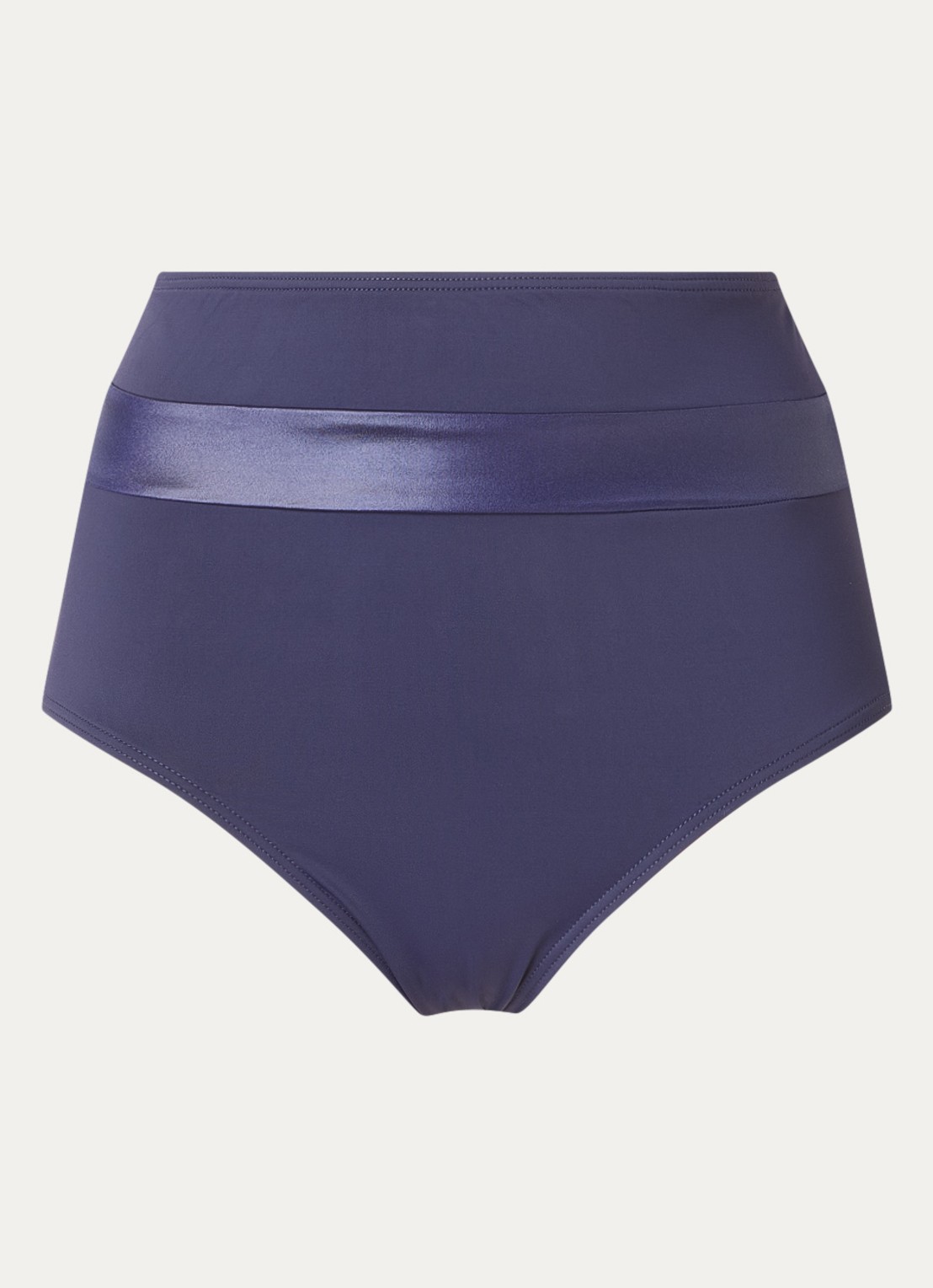 Marlies Dekkers Cache Coeur high waisted bikinislip - voorkant 4 donkerblauw