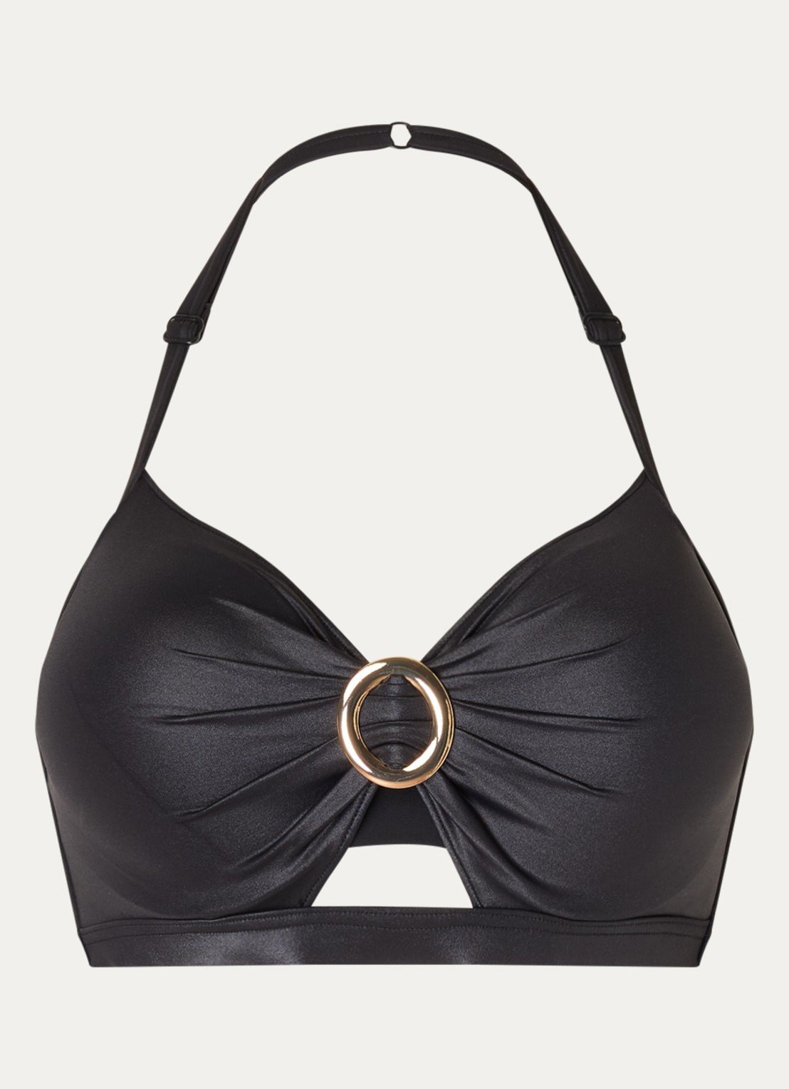 Marlies Dekkers Conchita push-up bikinitop met beugel - voorkant 4 zwart