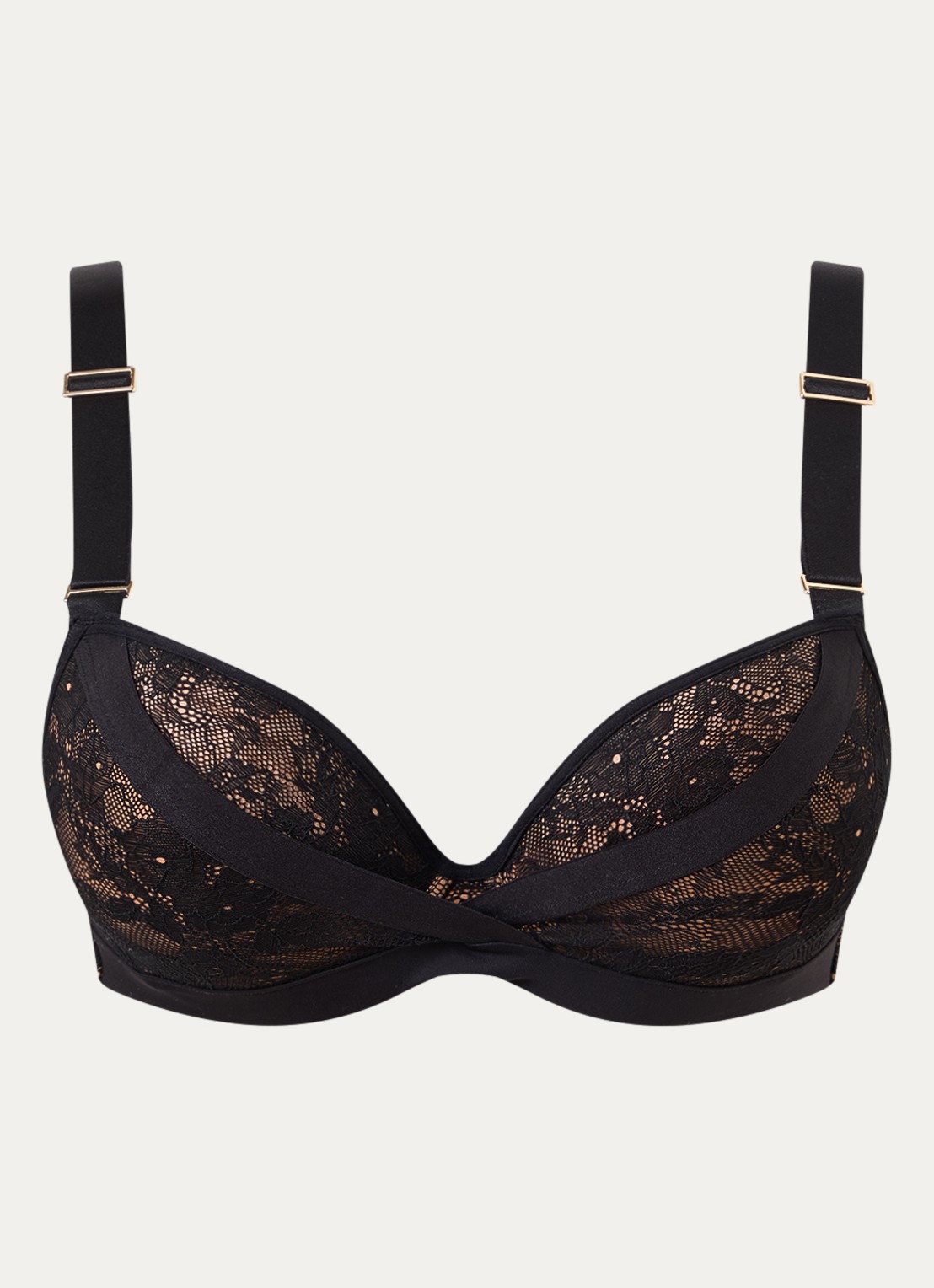 Marlies Dekkers Cypher push up plunge bh  - voorkant turquoise