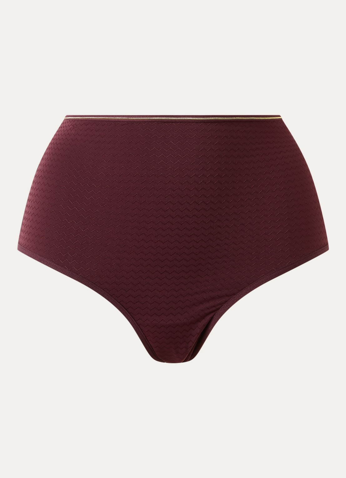 Marlies Dekkers Dame De Paris high waisted slip - voorkant 4 aubergine