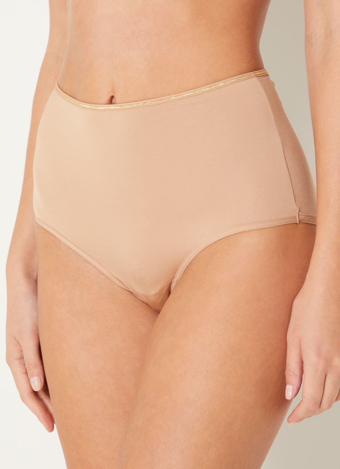 Marlies Dekkers Dame De Paris high waisted slip - detail 4 beige