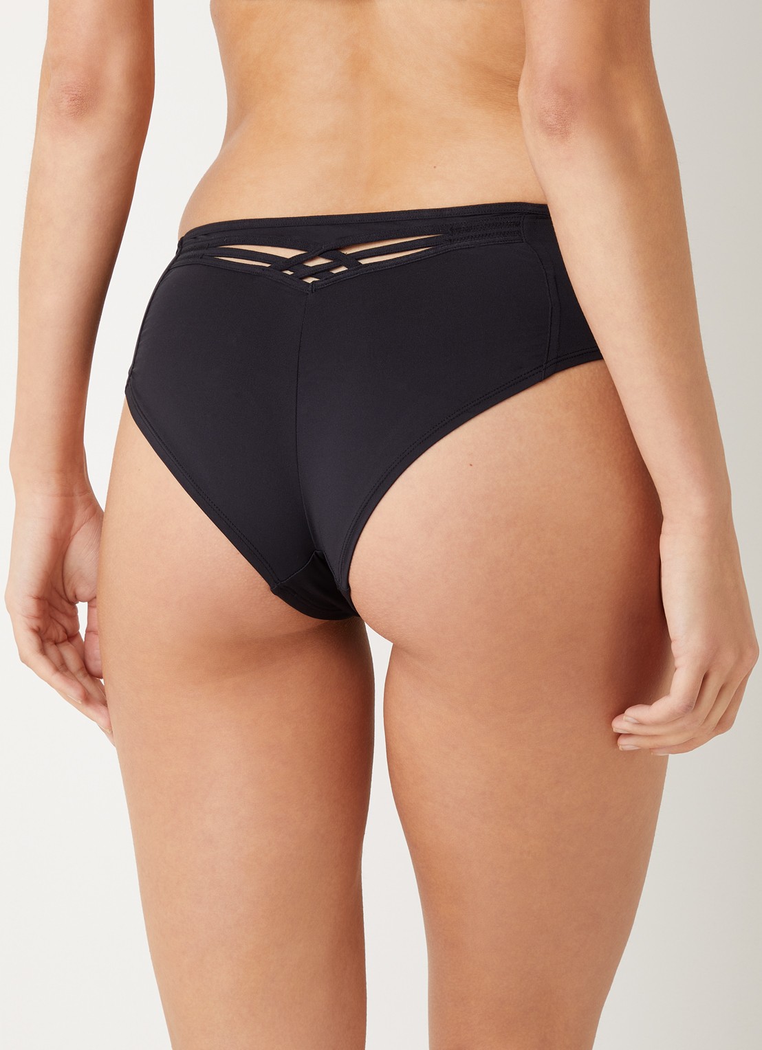 Marlies Dekkers Dame De Paris hipster met opengewerkte details - achterkant 3 zwart