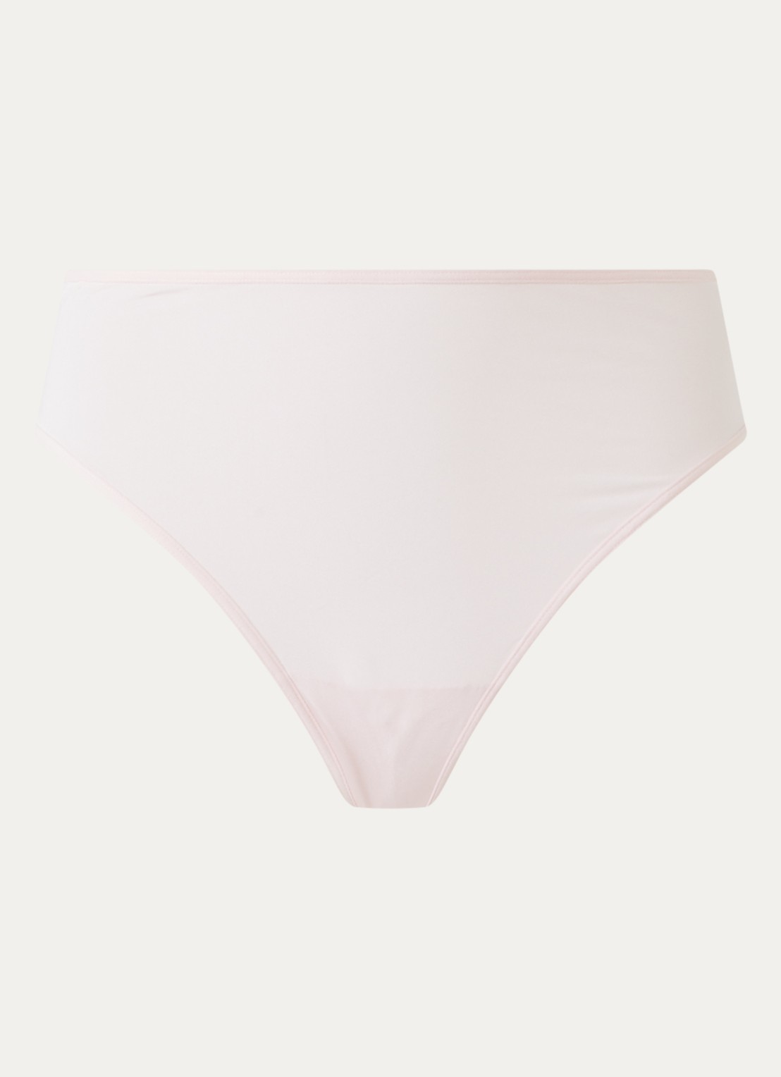 Marlies Dekkers Dame De Paris tanga met gekruiste banden - voorkant lichtroze