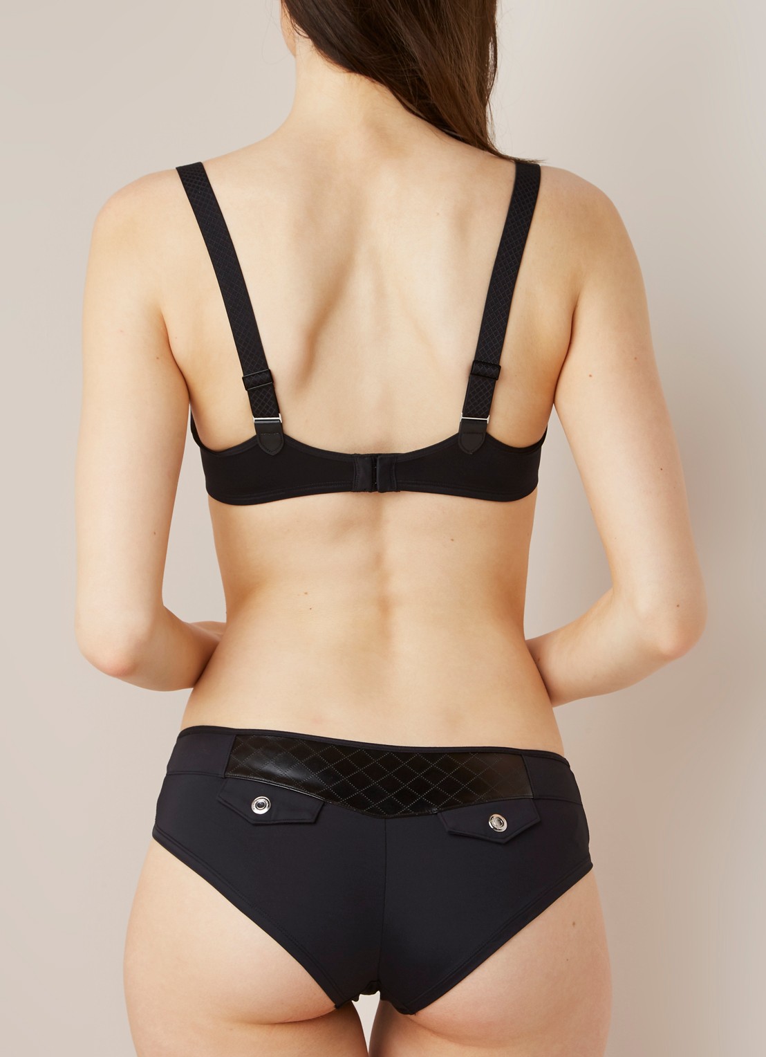 Marlies Dekkers Femme Fatale Demi voorgevormde bh - achterkant 4 zwart