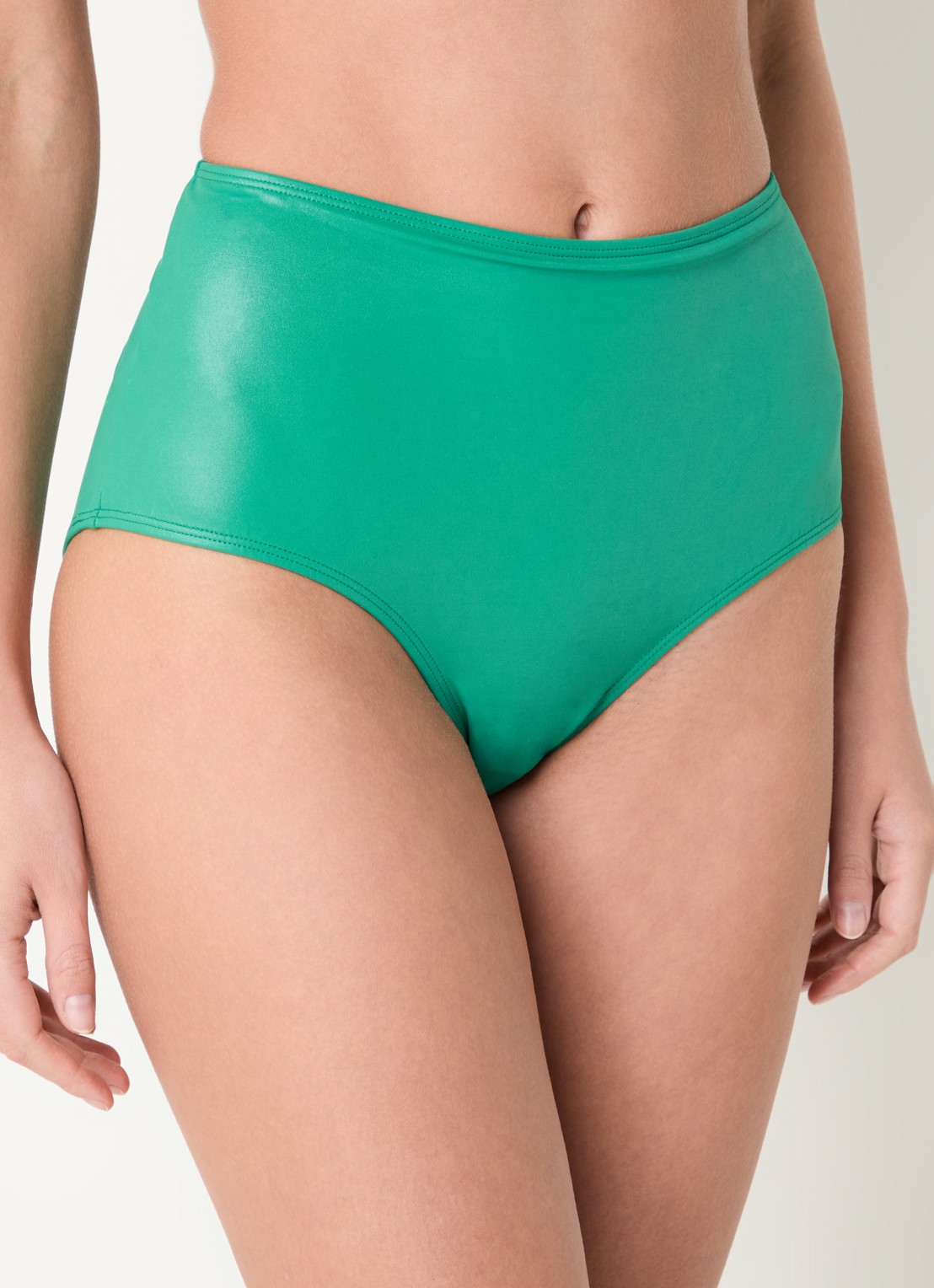 Marlies Dekkers Jet Set high waisted bikinislip - detail 4 groen