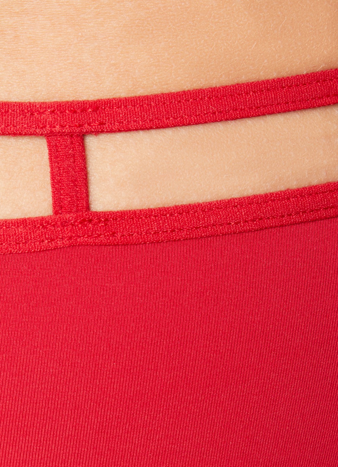 Marlies Dekkers Leading Strings slip - detail 4 rood
