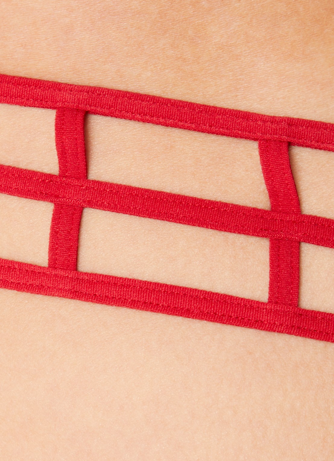 Marlies Dekkers Leading Strings string - detail 2 rood