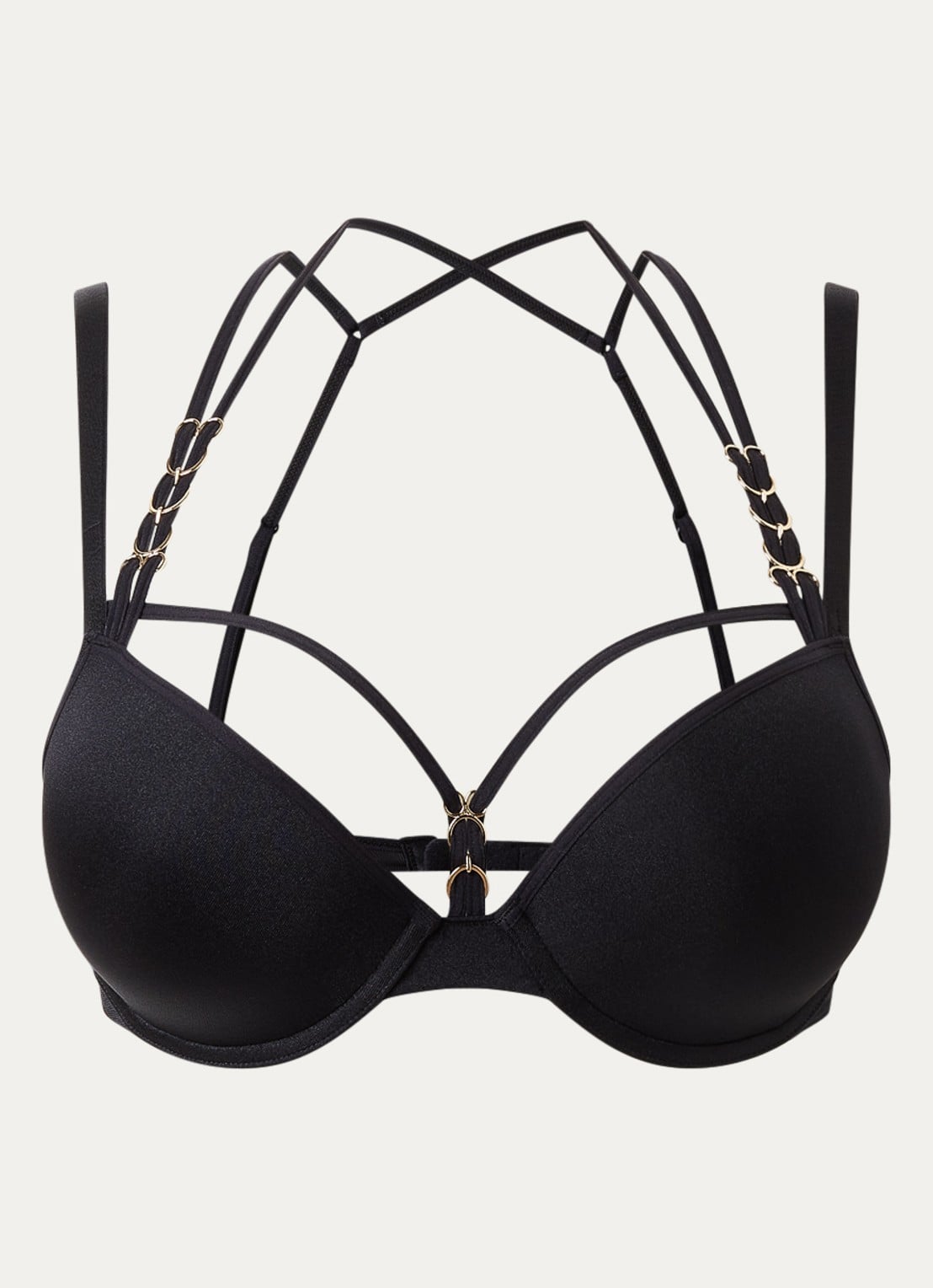 Marlies Dekkers Manjira push up bh - voorkant 2 zwart