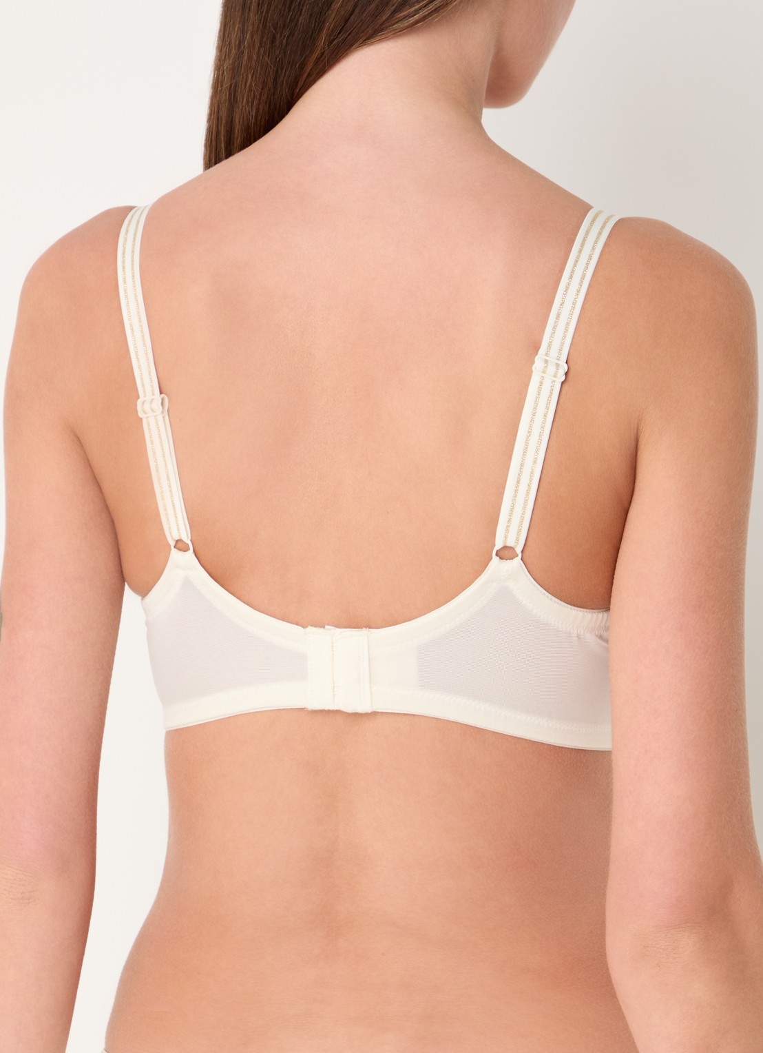 Marlies Dekkers Siren Of The Nile balconette bh - achterkant 3 gebroken wit