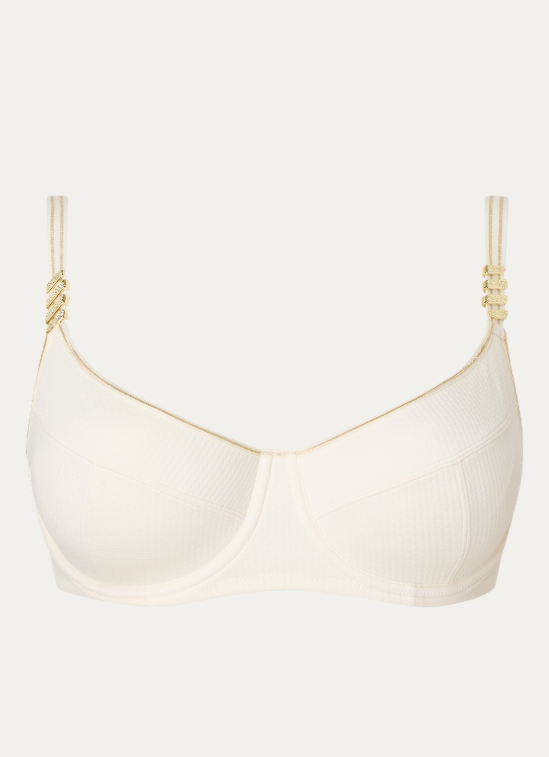 Marlies Dekkers Siren Of The Nile balconette bh - voorkant gebroken wit