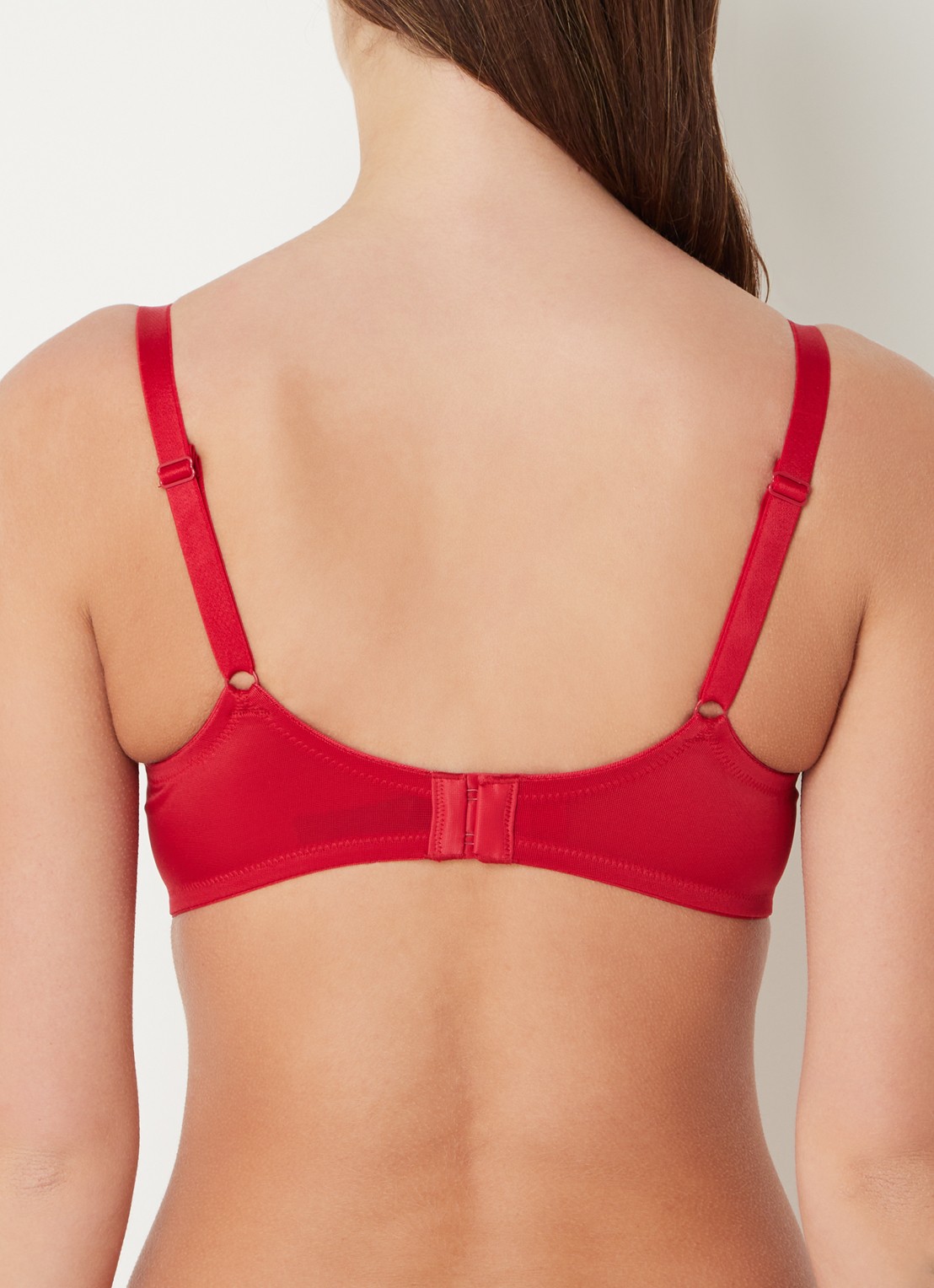 Marlies Dekkers Space Odyssey balconette bh met kant - achterkant rood