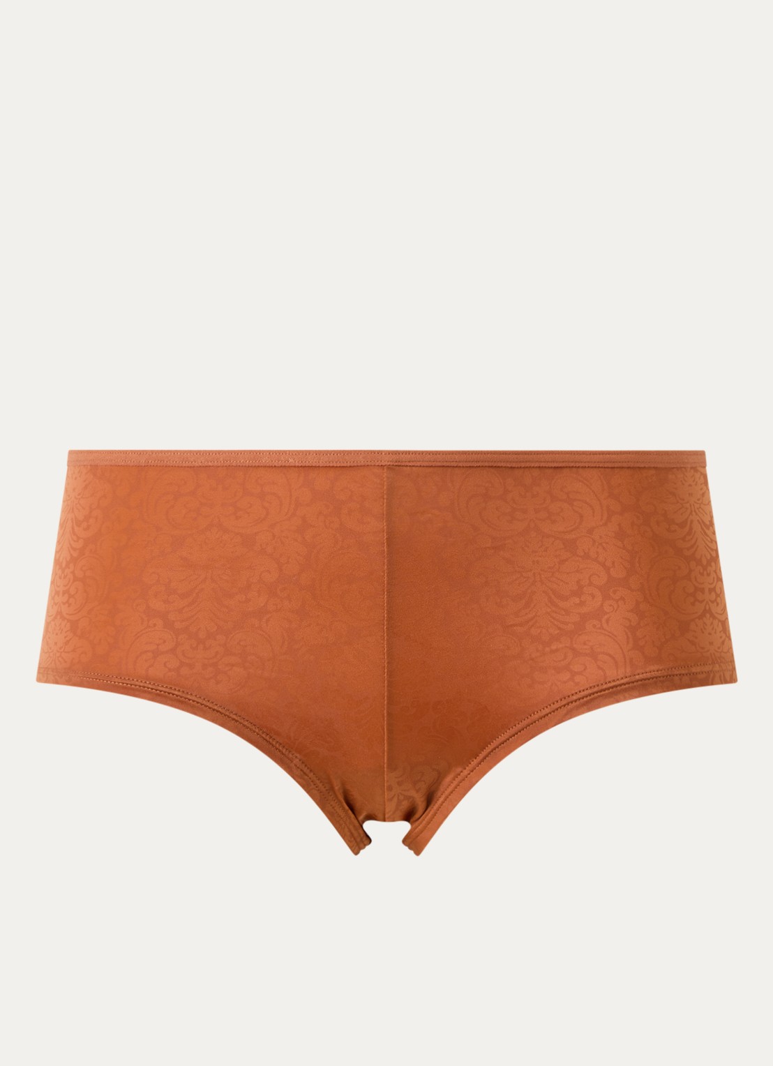 Marlies Dekkers Space Odyssey hipster met print - voorkant 2 donkeroranje