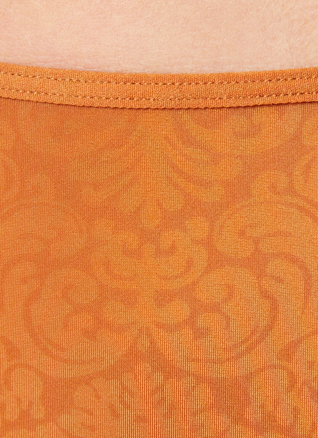 Marlies Dekkers Space Odyssey hipster met print - detail 2 donkeroranje