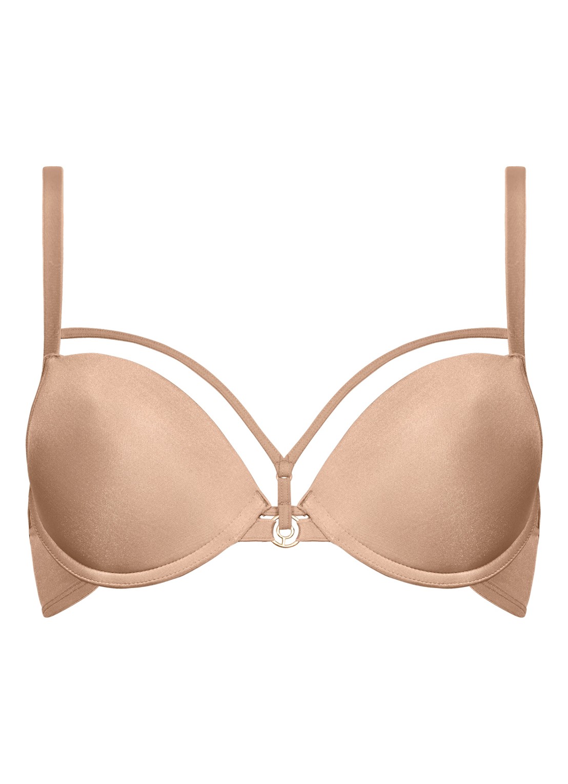 Marlies Dekkers Space Odyssey push-up bh - voorkant donkerbeige