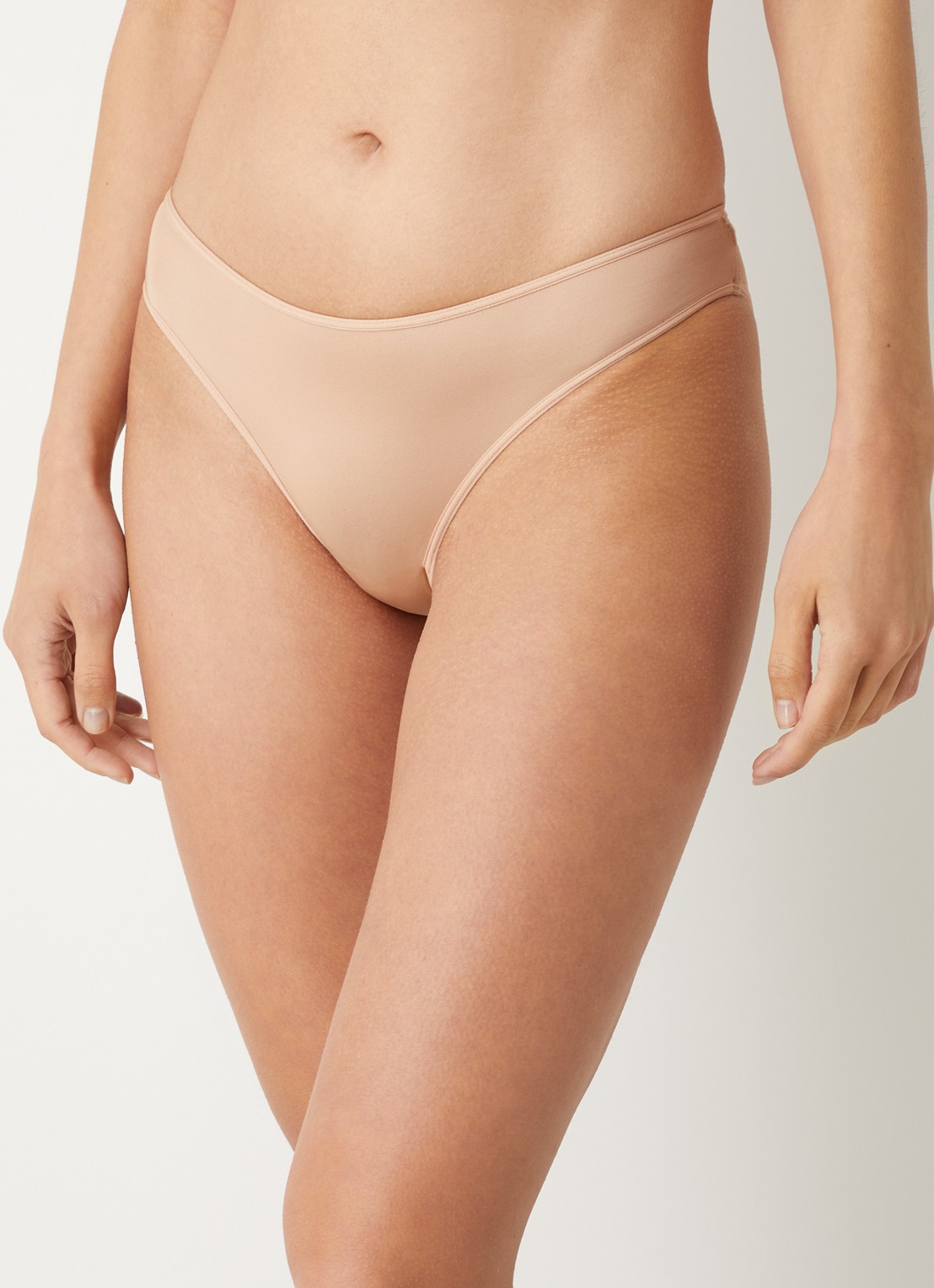 Marlies Dekkers Space Odyssey slip met opengewerkte details - detail 3 camel
