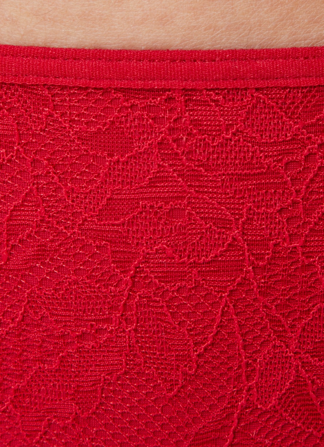 Marlies Dekkers Space Odyssey string met kant - detail 2 rood