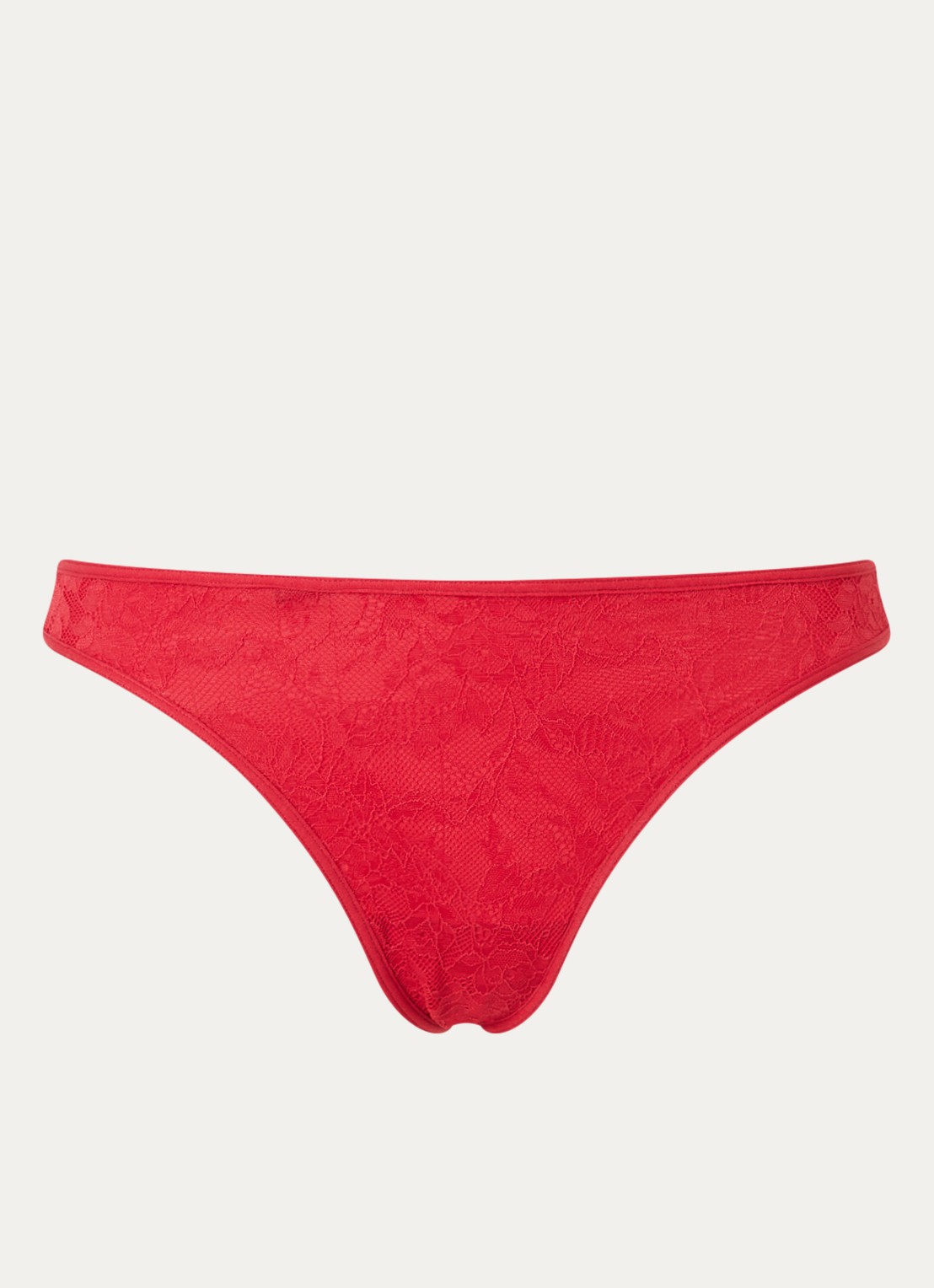 Marlies Dekkers Space Odyssey string met kant - voorkant 4 rood