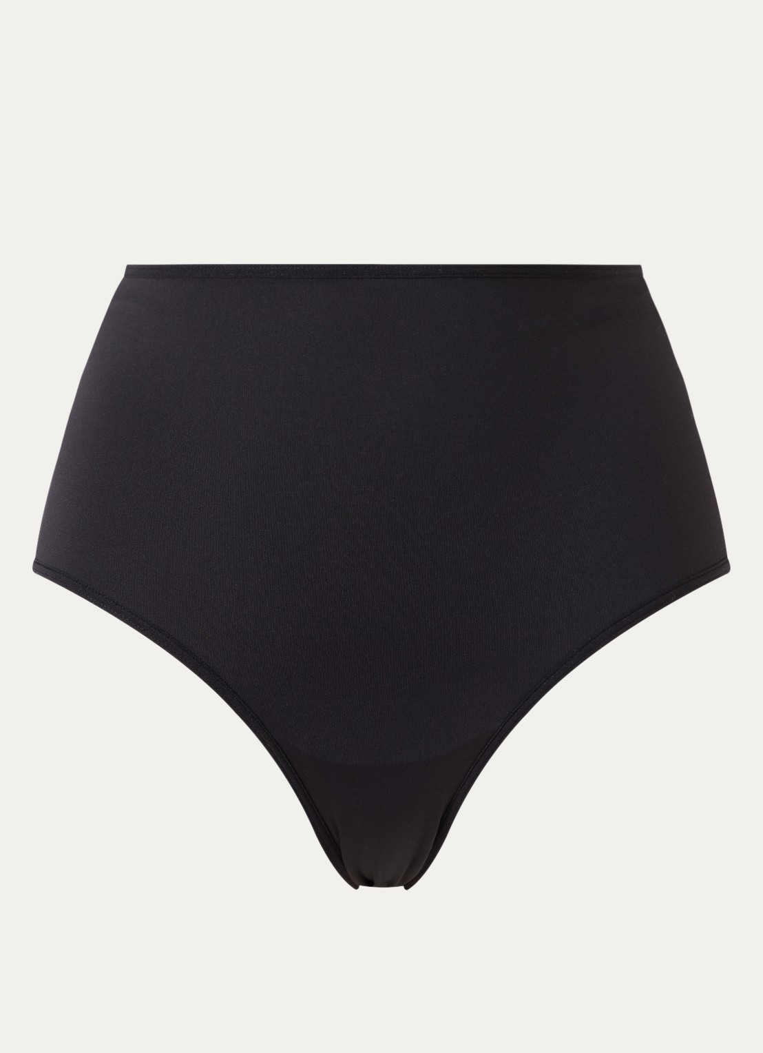 Marlies Dekkers Suspensia high waisted slip met kant - voorkant 2 zwart