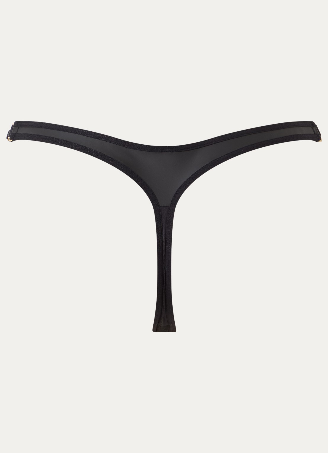 Marlies Dekkers Suspensia ouvert string met kant - achterkant 2 zwart