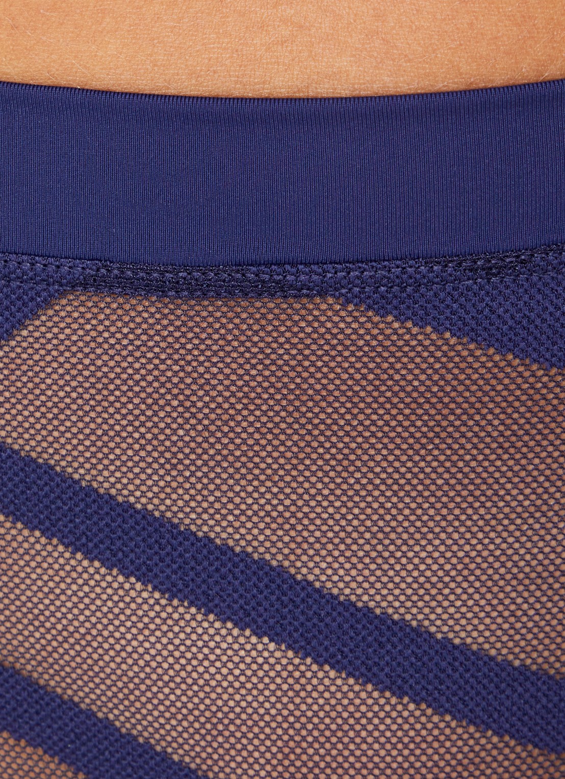 Marlies Dekkers The Illusionist slip van mesh - detail 5 donkerblauw