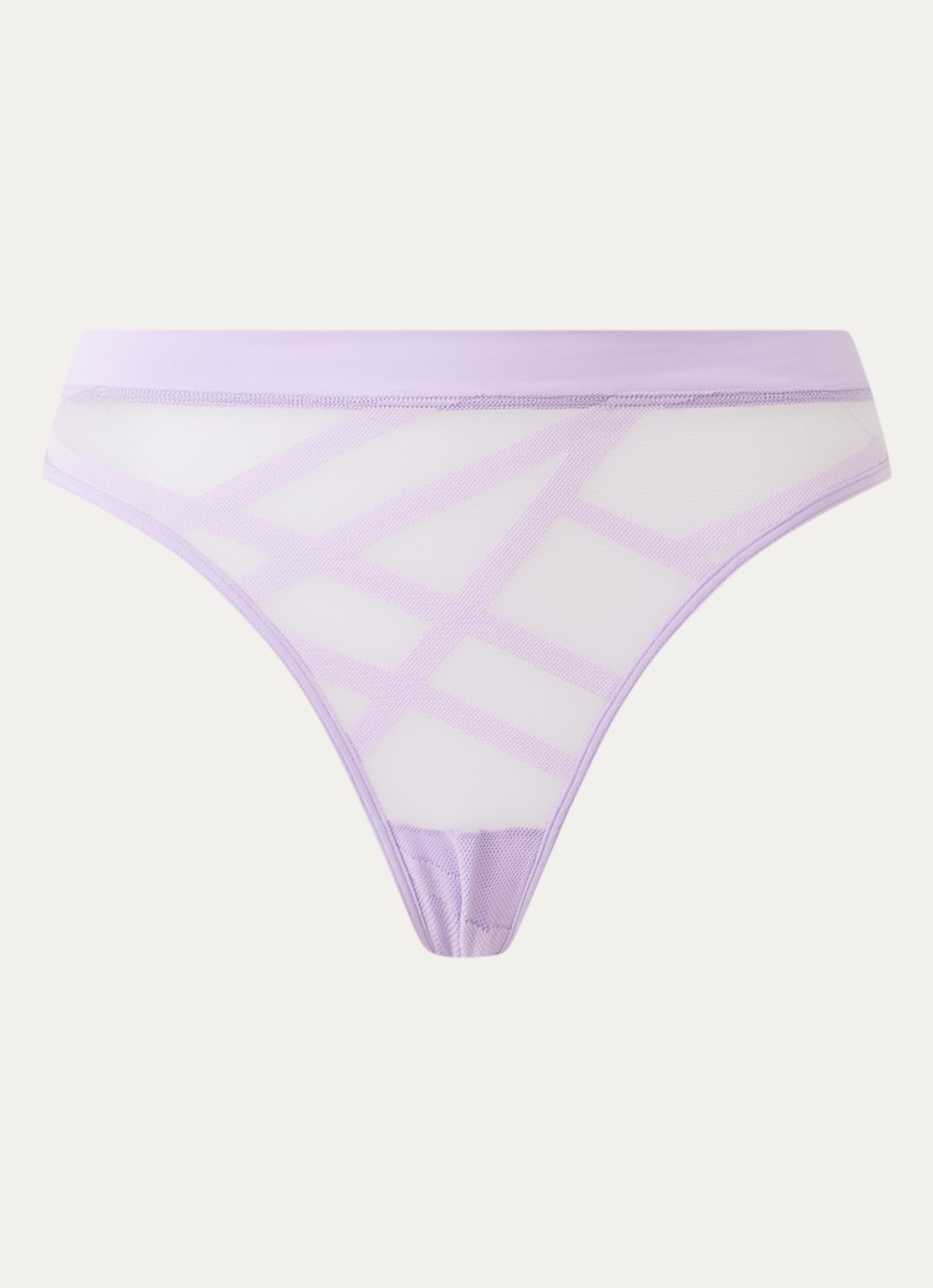 Marlies Dekkers The Illusionist slip van mesh - voorkant 4 lila