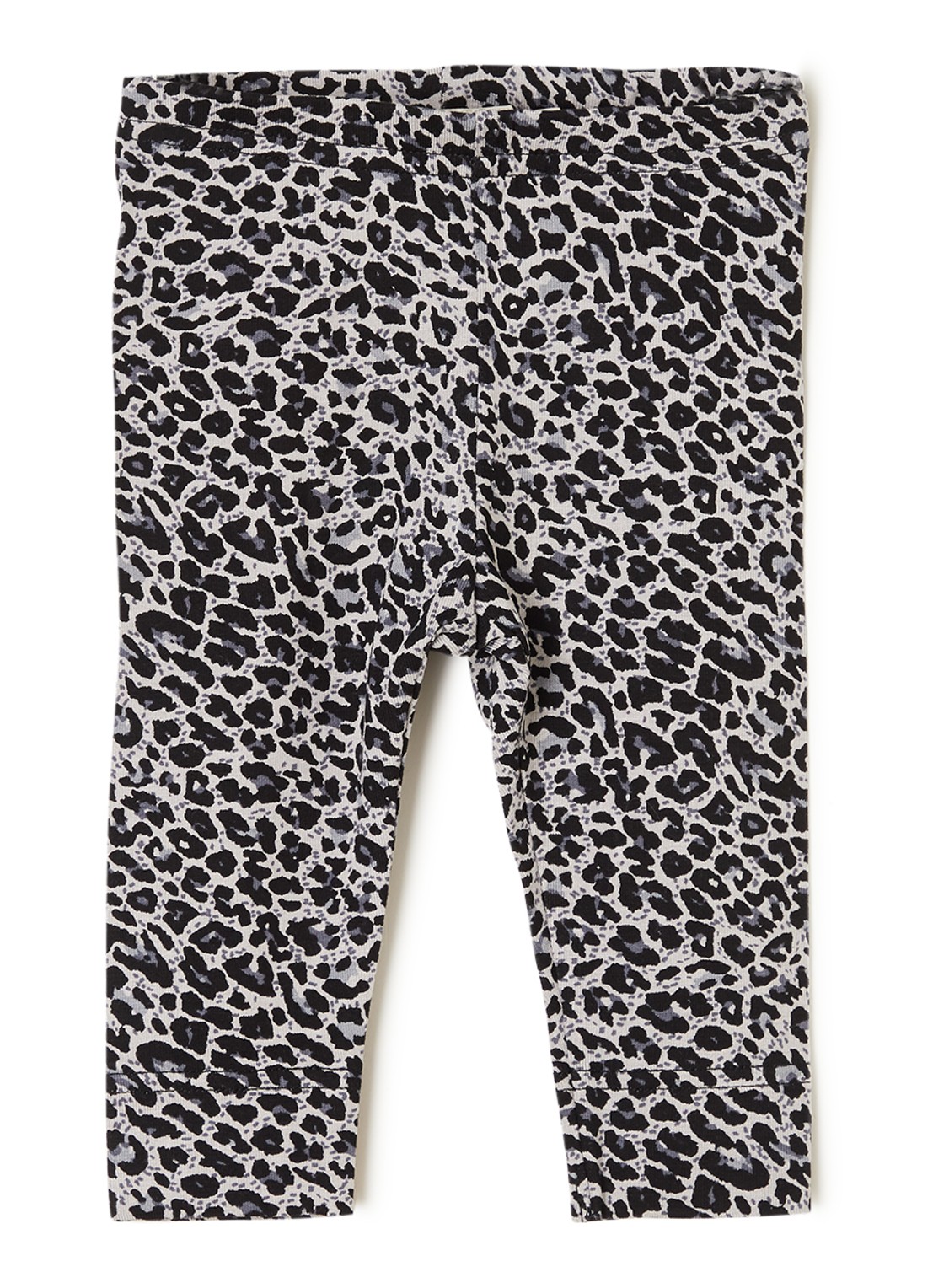 MarMar COPENHAGEN Leo legging met luipaard print - voorkant grijs