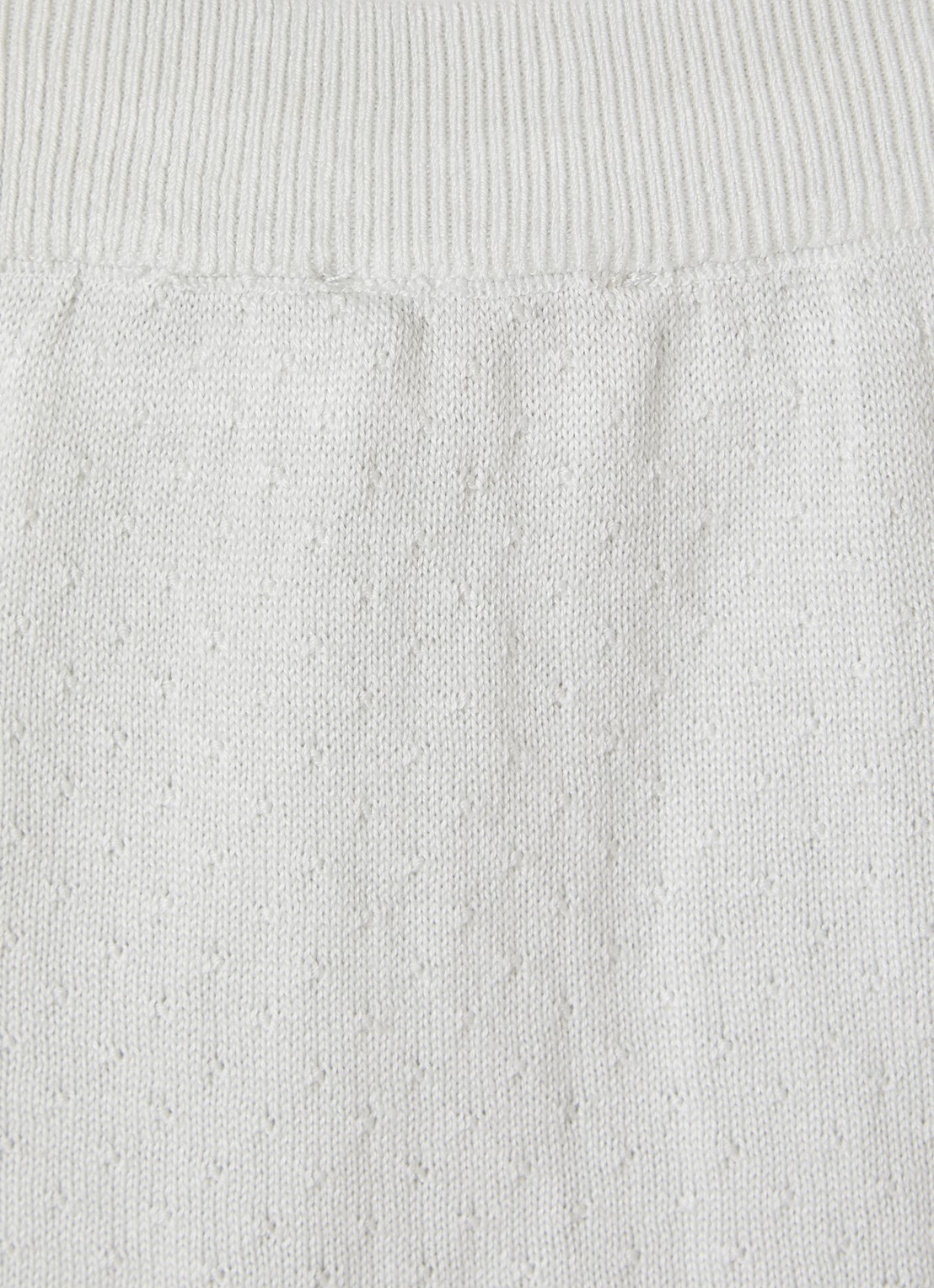 MarMar COPENHAGEN Pira fijngebreide legging - detail 4 lichtgrijs