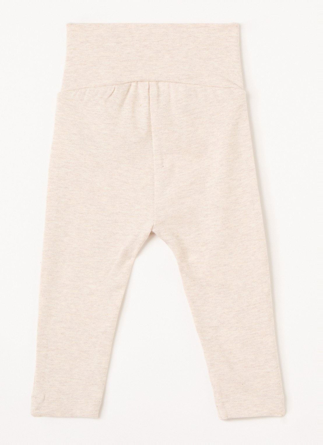 MarMar COPENHAGEN Piva skinny fit babybroek in  katoenblend - voorkant 2 beige