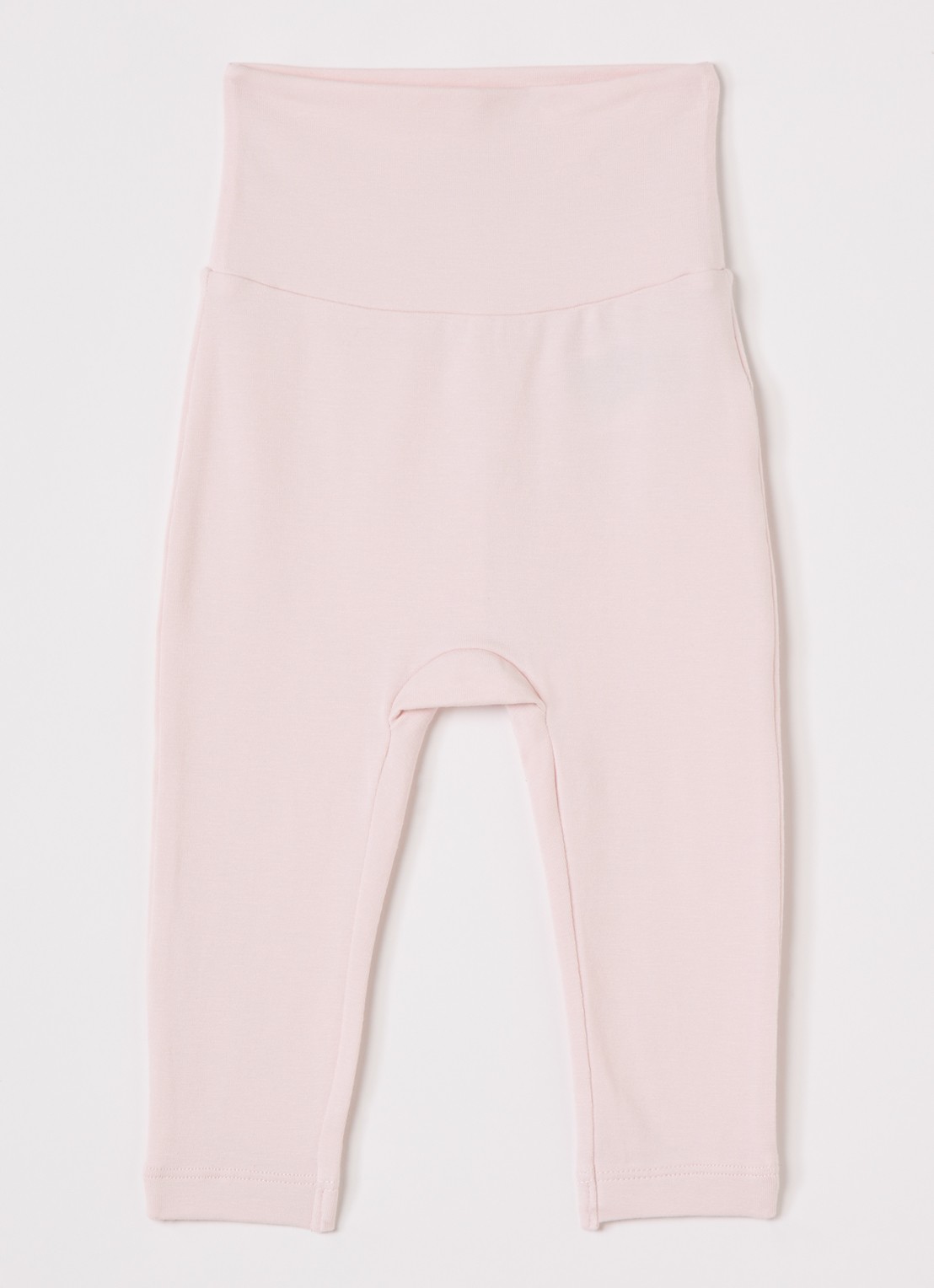 MarMar COPENHAGEN Piva skinny fit babybroek in  katoenblend - voorkant lichtroze