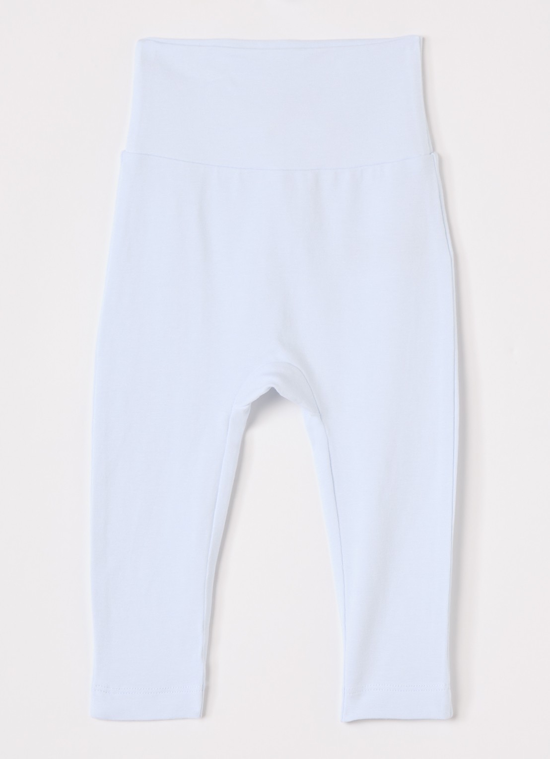 MarMar COPENHAGEN Piva skinny fit babybroek in  katoenblend - voorkant lichtblauw