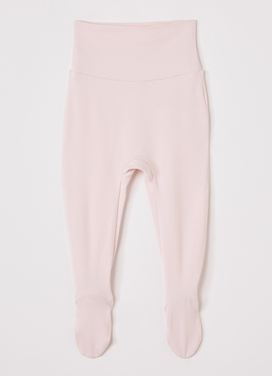 MarMar COPENHAGEN Pixa tapered fit babybroek in  katoenblend  - voorkant lichtroze