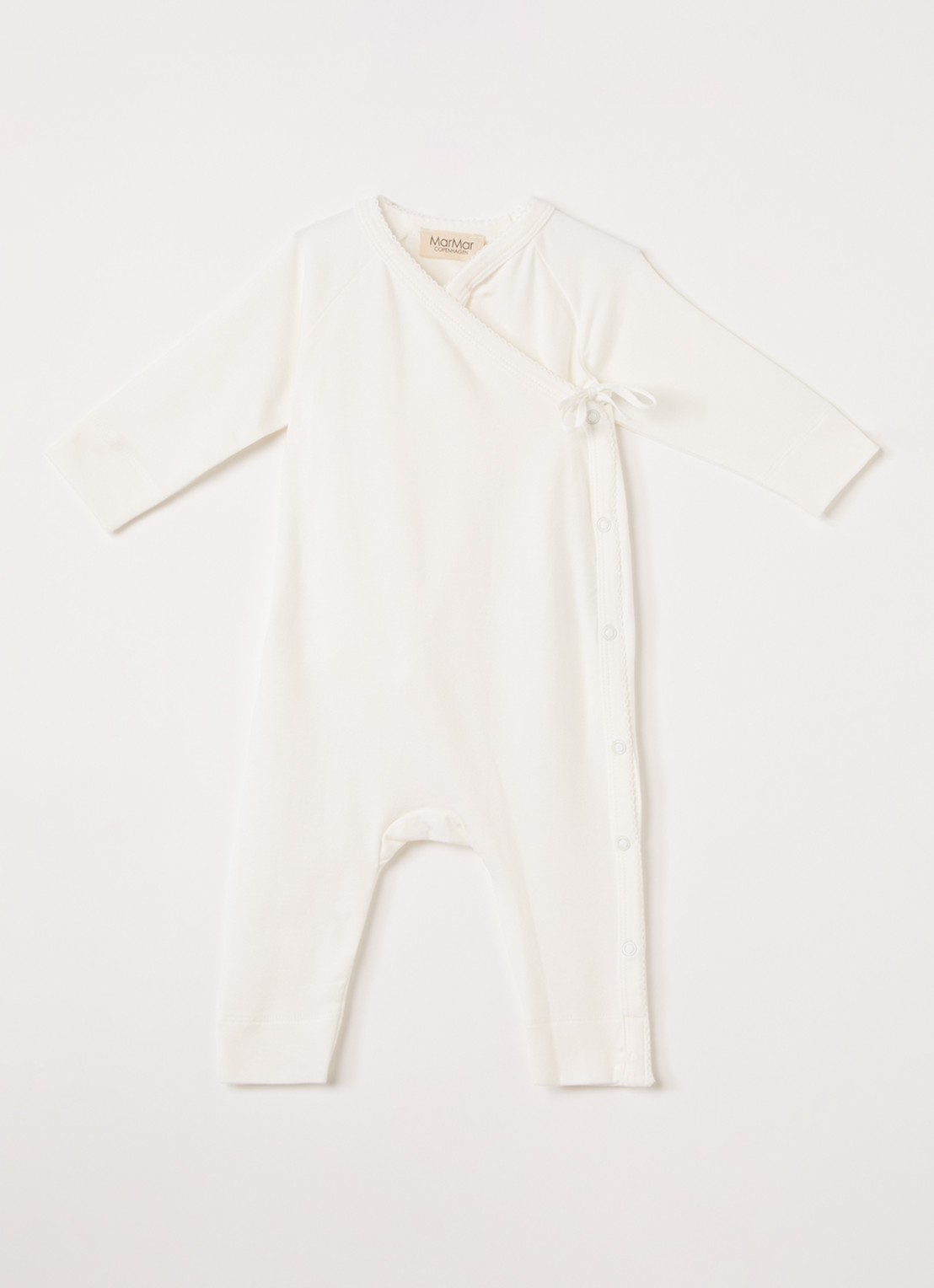 MarMar COPENHAGEN Rula babypak in  katoenblend - voorkant gebroken wit