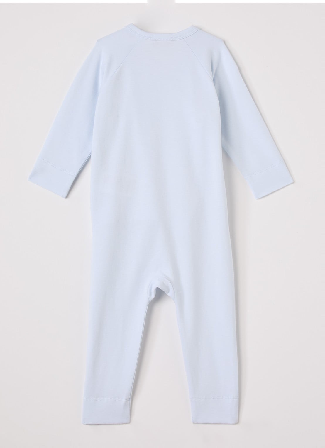 MarMar COPENHAGEN Rula babypak in  katoenblend - achterkant 3 lichtblauw