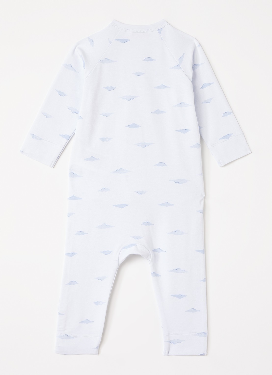 MarMar COPENHAGEN Rulo babypak met print - voorkant 2 lichtblauw