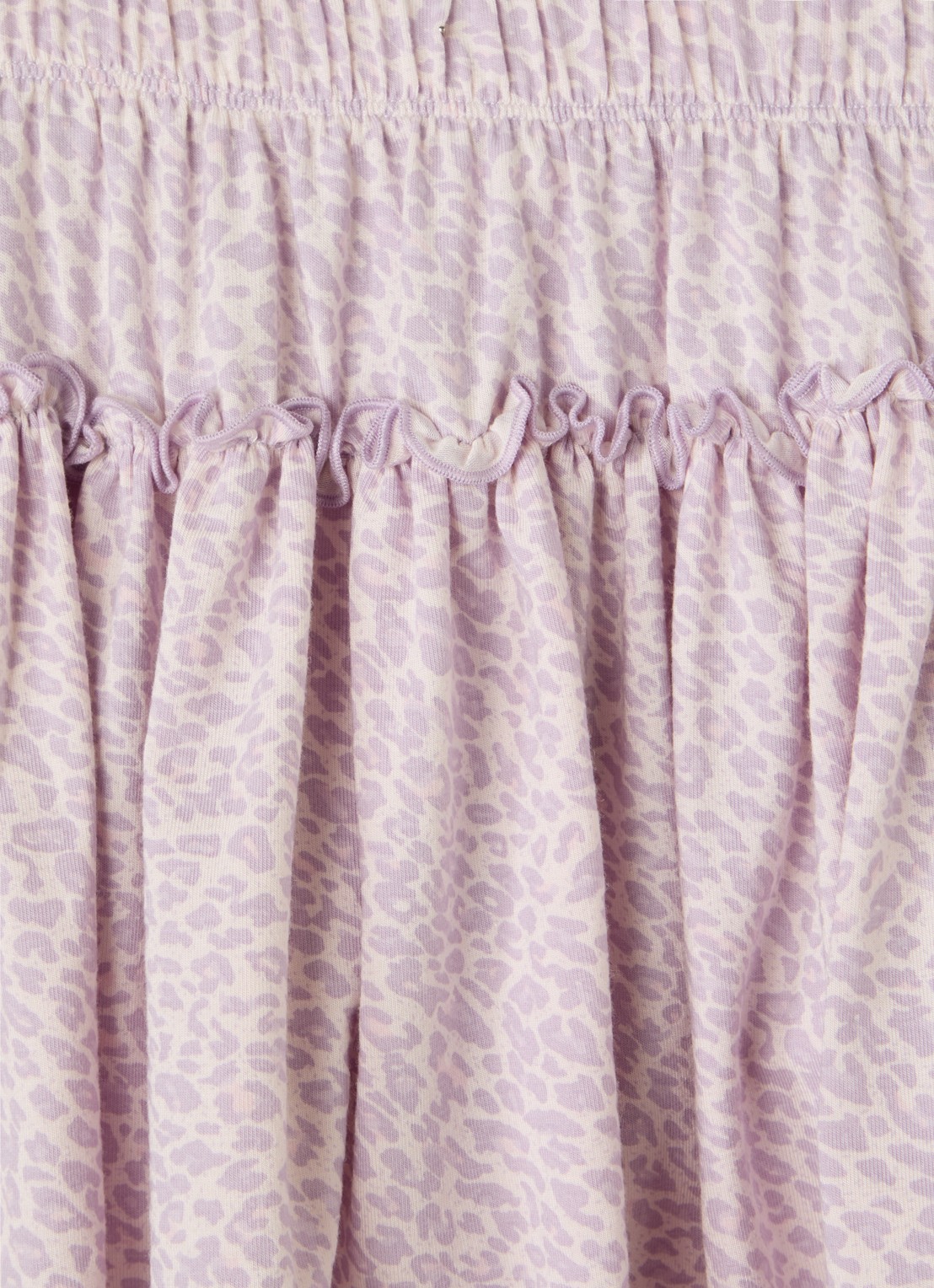 MarMar COPENHAGEN Sylvia rok met panterprint - detail 5 lila